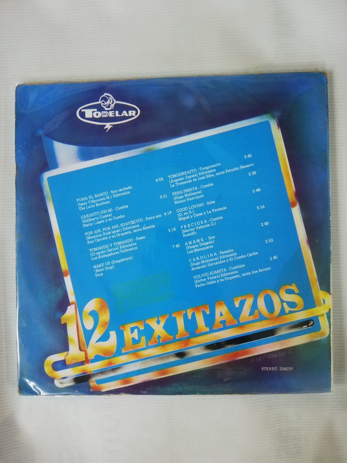 LP 12 EXITAZOS TODELAR - 12 EXITAZOS TODELAR VOL. 7