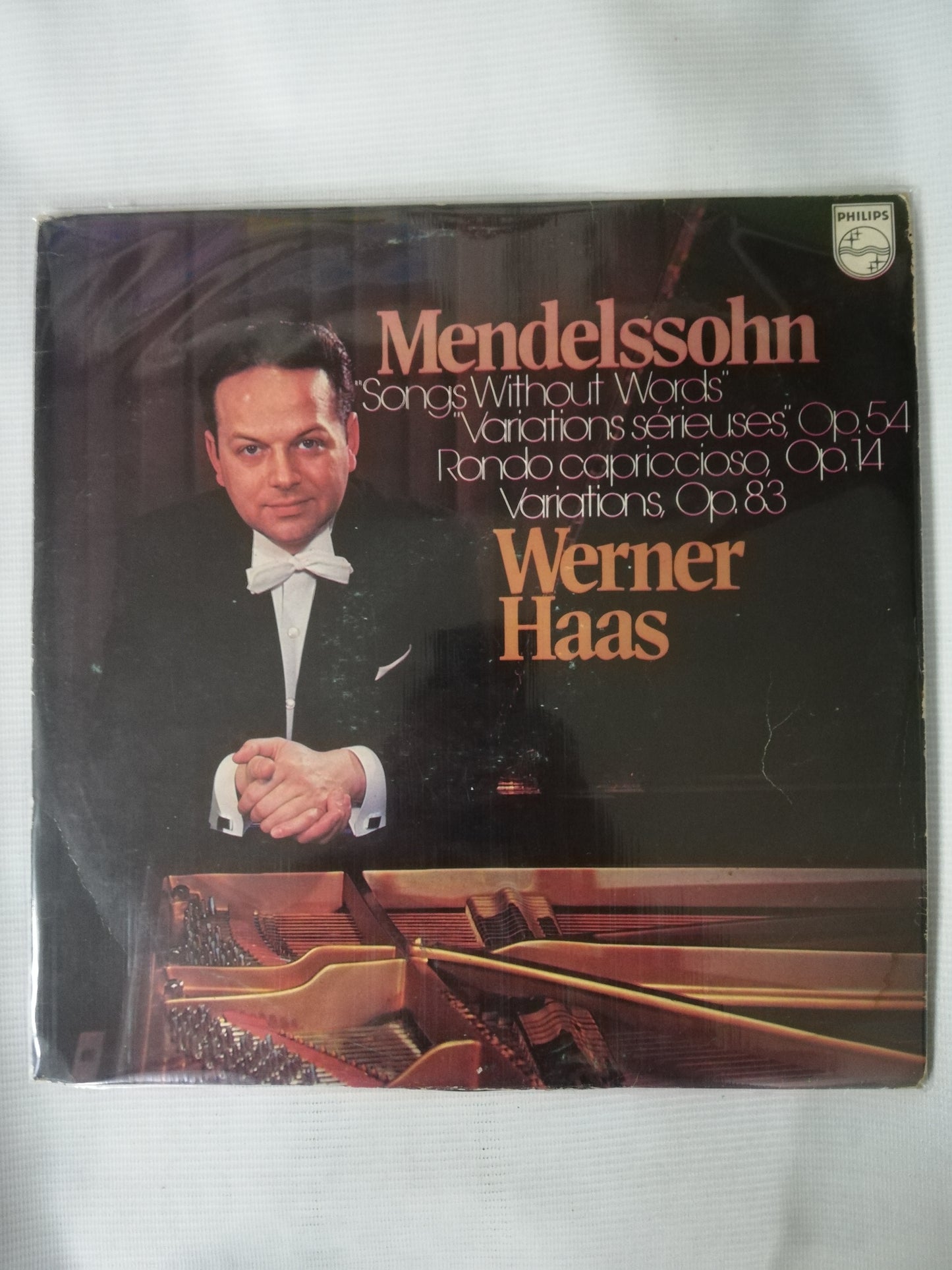 LP MENDELSSOHN - SONGS WITHOUT WORDS - WERNER HAAS, PIANO