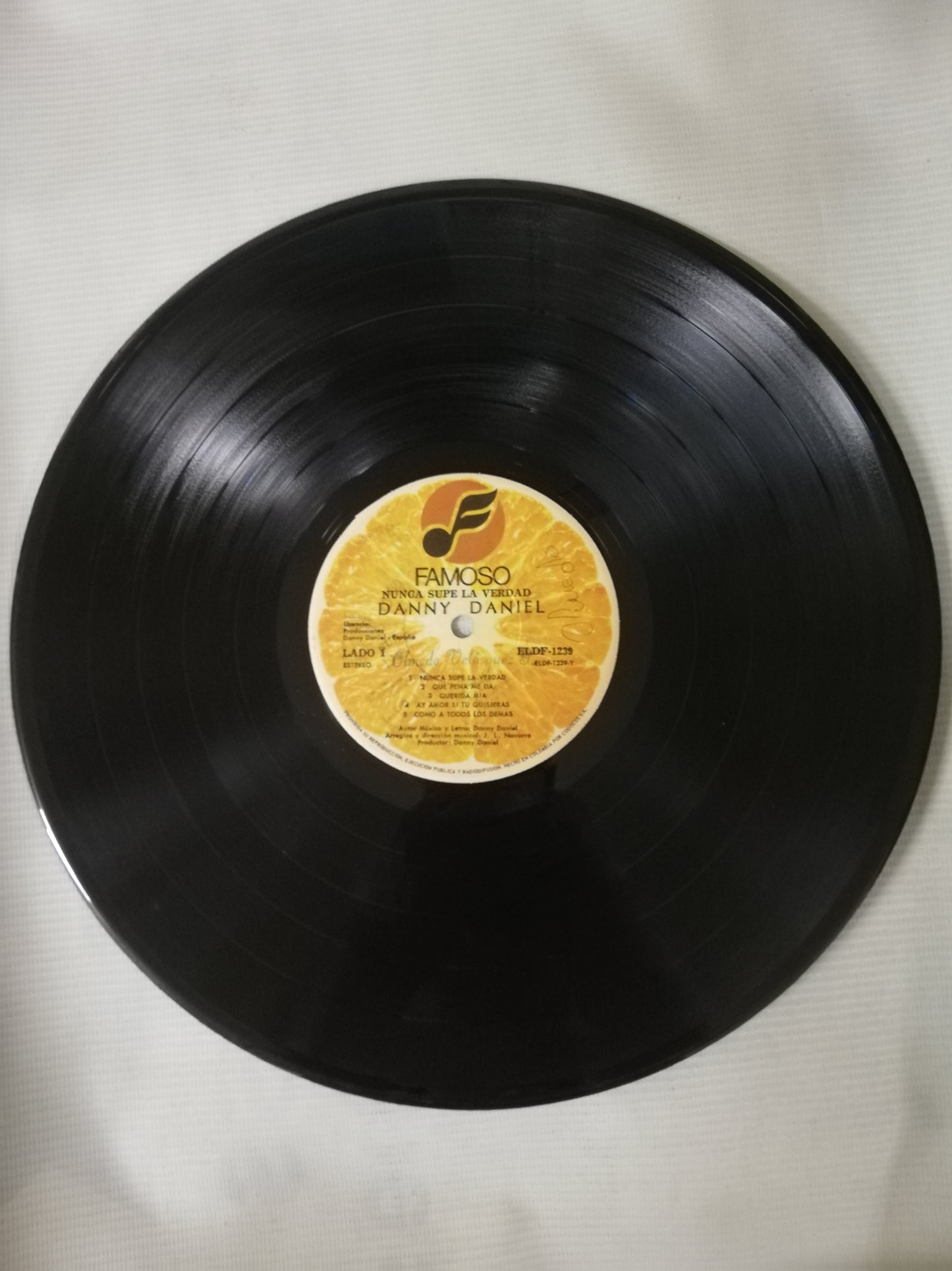 LP DANNY DANIEL - NUNCA SUPE LA VERDAD
