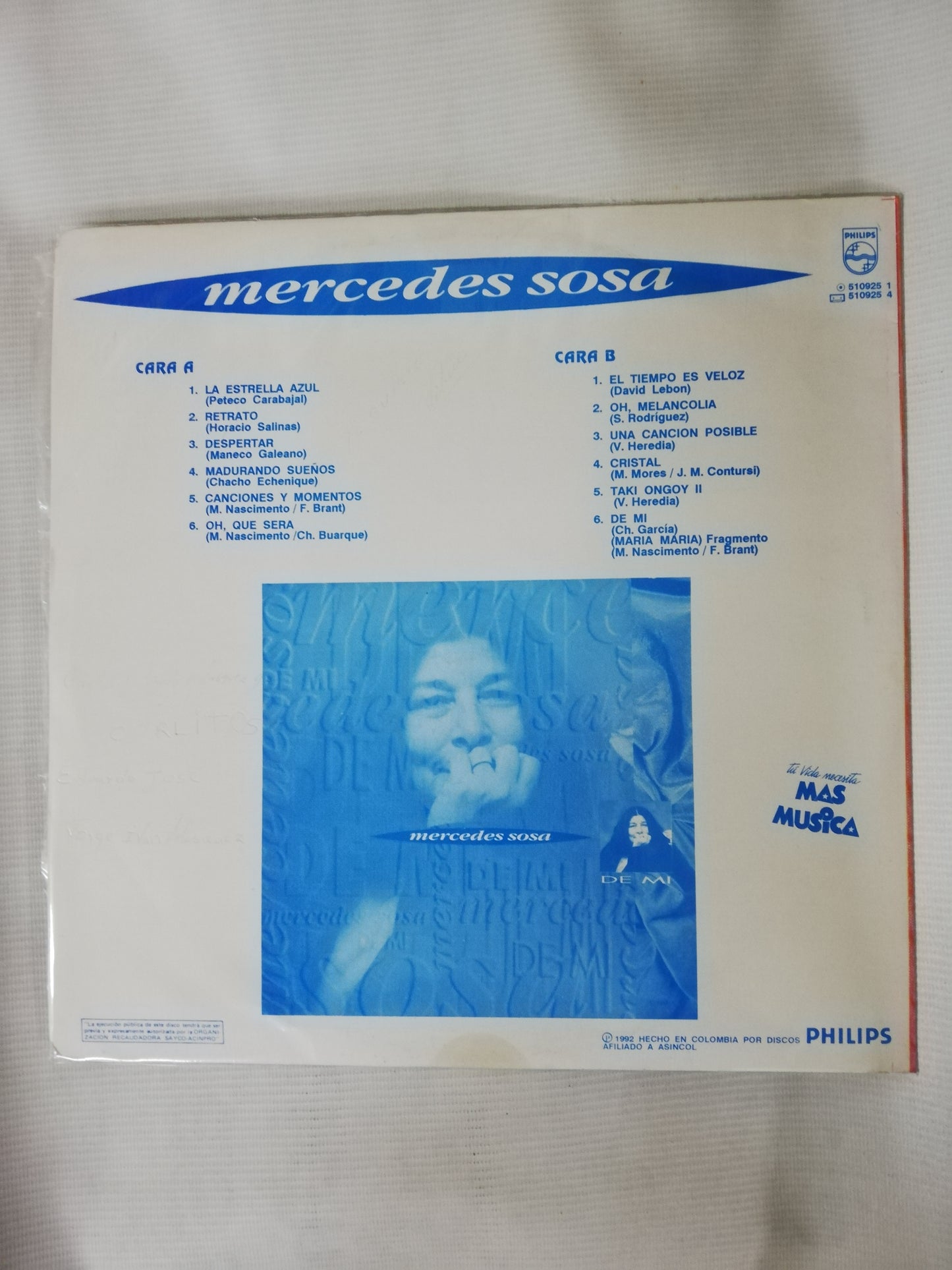 LP MERCEDES SOSA - DE MI