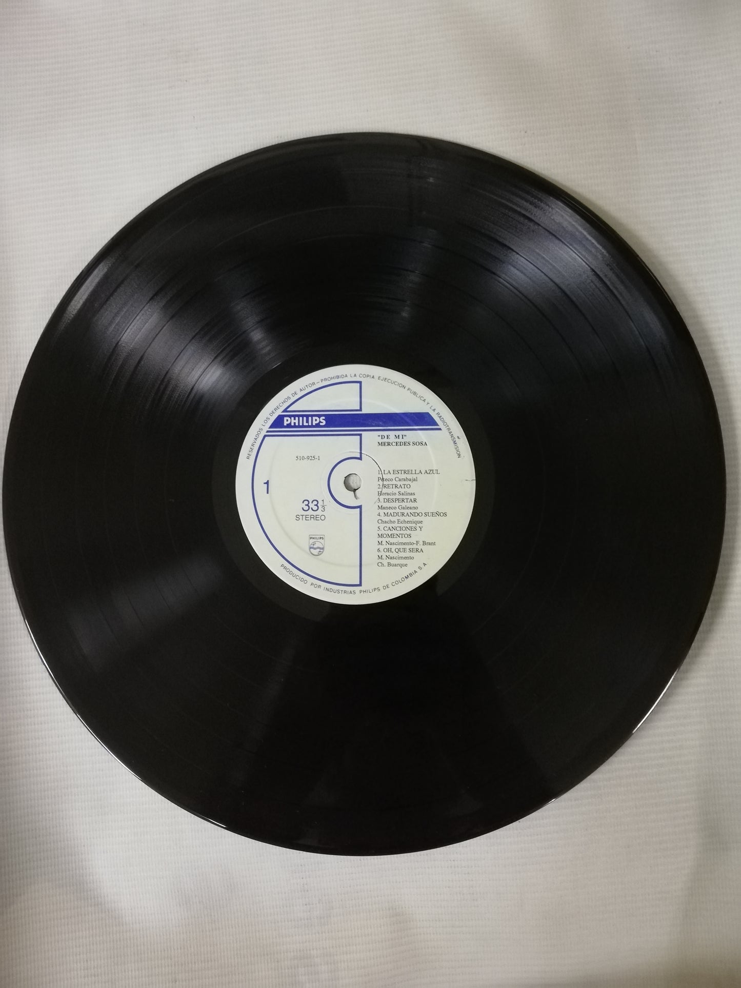 LP MERCEDES SOSA - DE MI