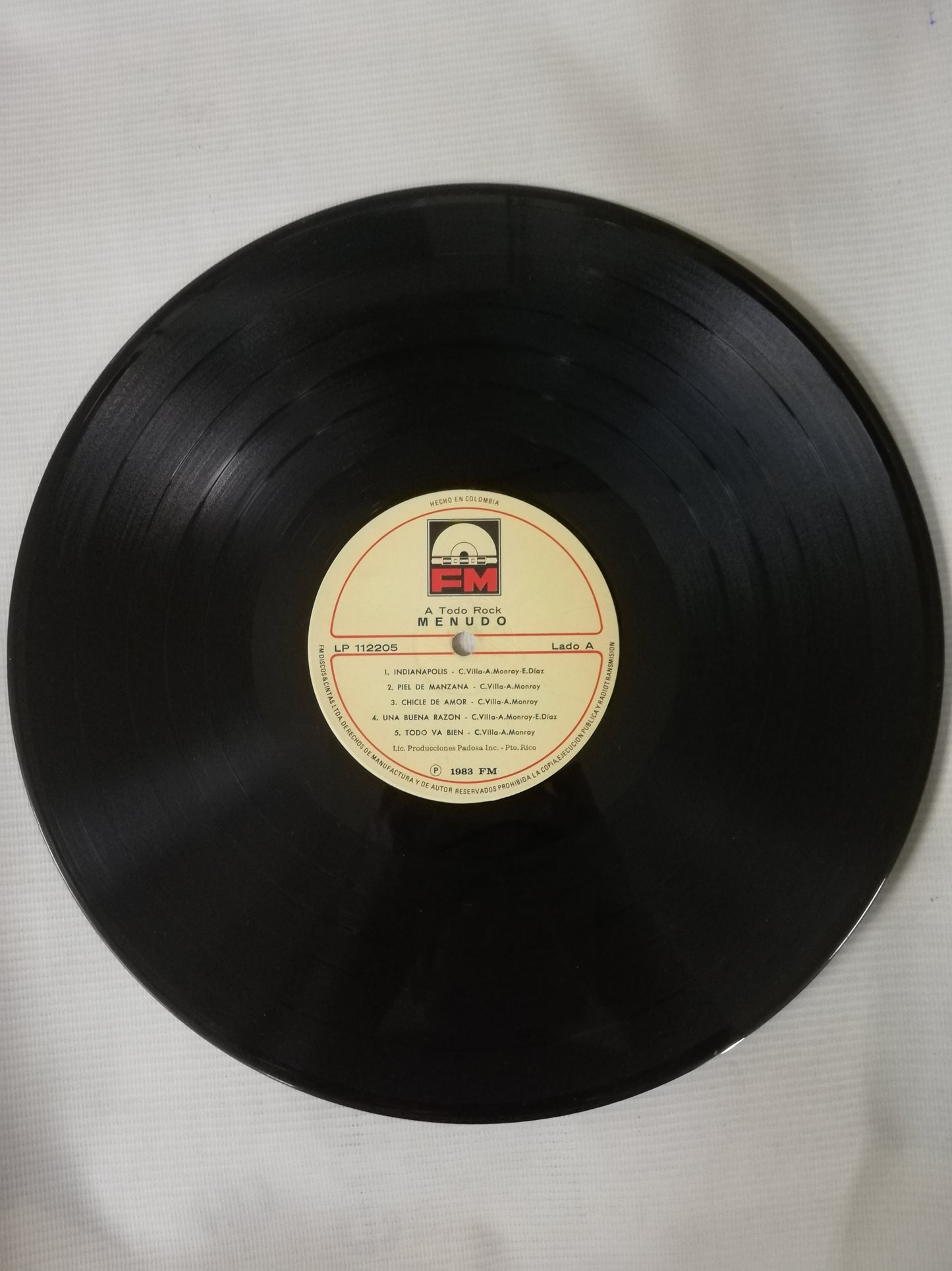 LP MENUDO - A TODO ROCK