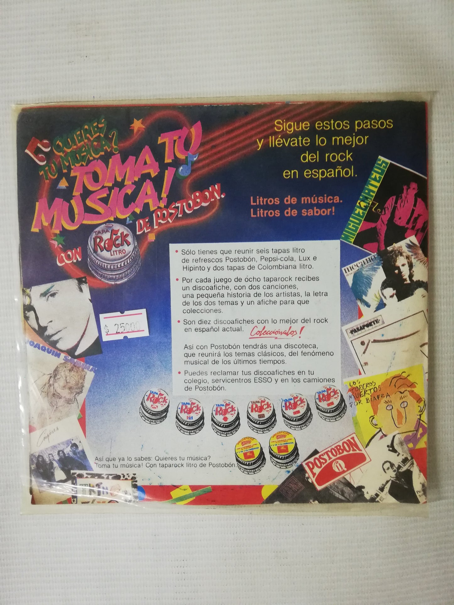 VINILO JOAQUIN SABINA - BESOS EN LA FRENTE / UNA DE ROMANOS