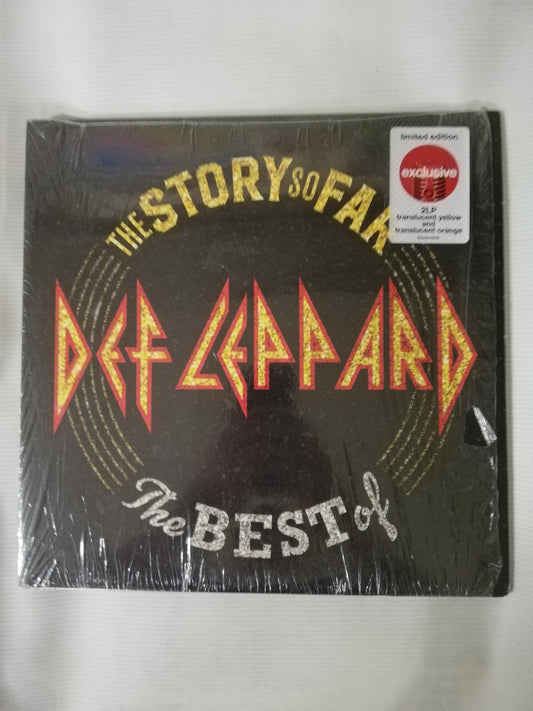 LP DEF LEPPARD - THE STORY SO FAR - THE BEST OF DEF LEPPARD - VINYL X 2