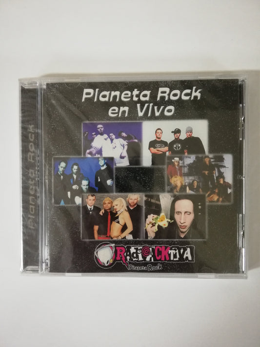 CD PLANETA ROCK EN VIVO - RADIOACKTIVA PLANETA ROCK