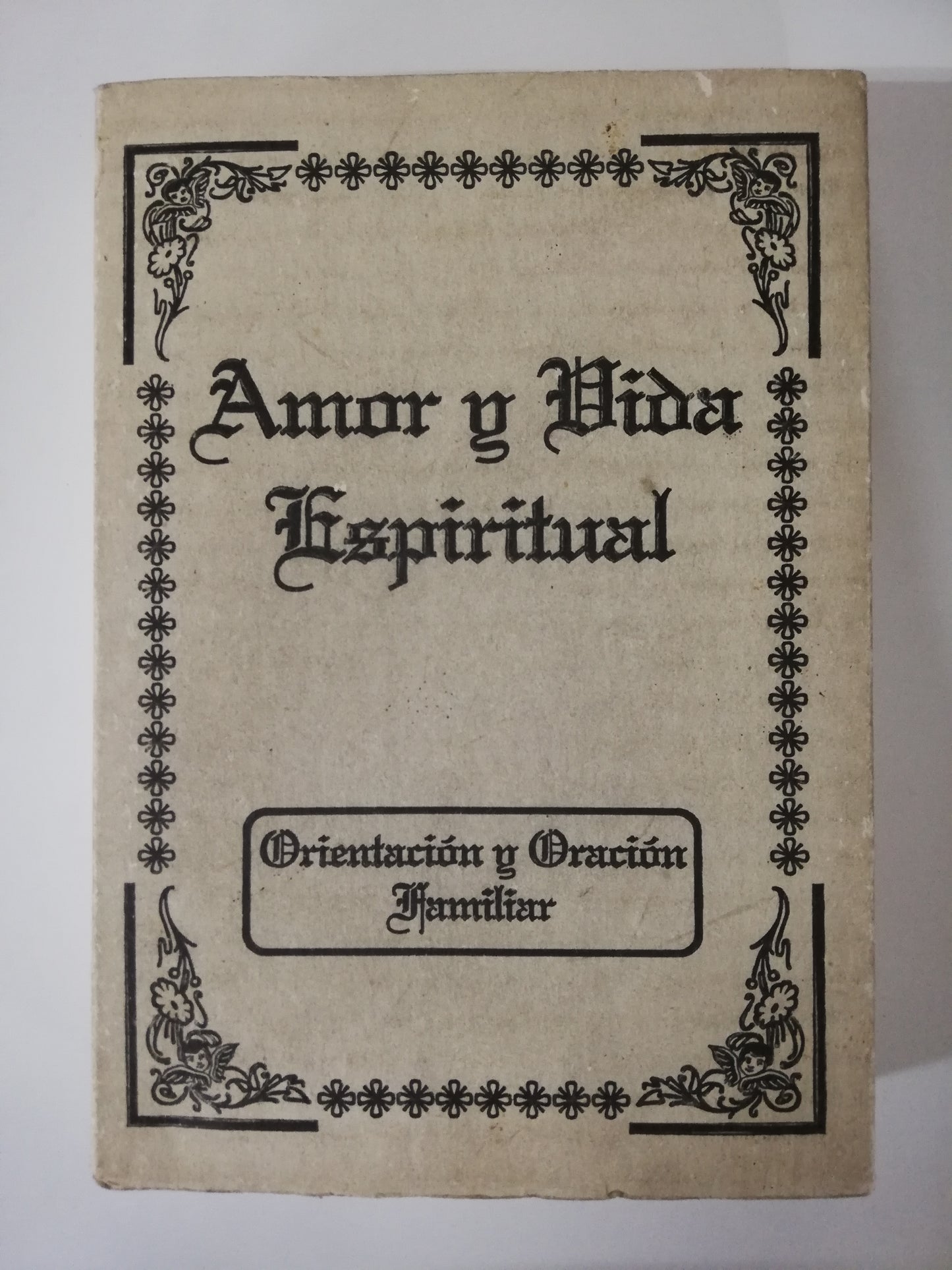 AMOR Y VIDA ESPIRITUAL, ORIENTACIÓN Y ORACIÓN FAMILIAR