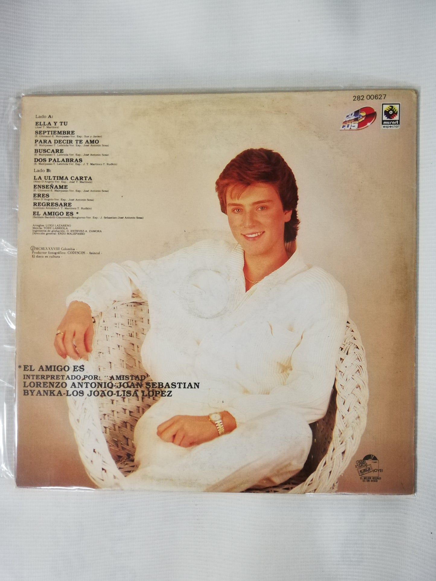 LP LORENZO ANTONIO - EL AMIGO ES