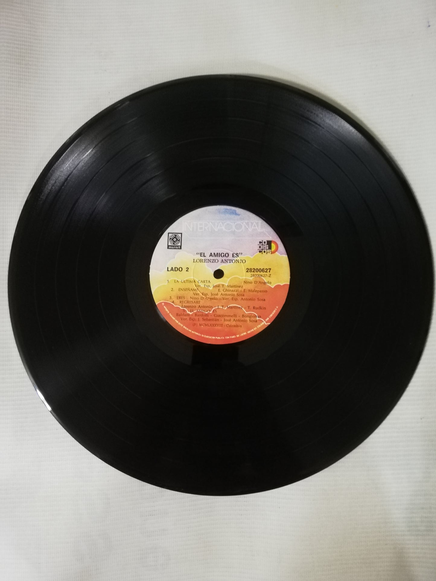 LP LORENZO ANTONIO - EL AMIGO ES