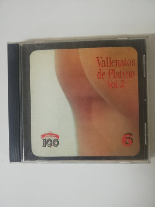 CD VALLENATOS DE PLATINO VOL. 2 - VALLENATOS DE PLATINO VOL. 2 - CD 6