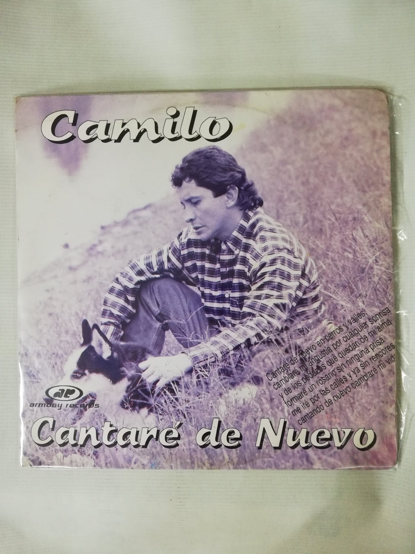 LP CAMILO - CANTARÉ DE NUEVO
