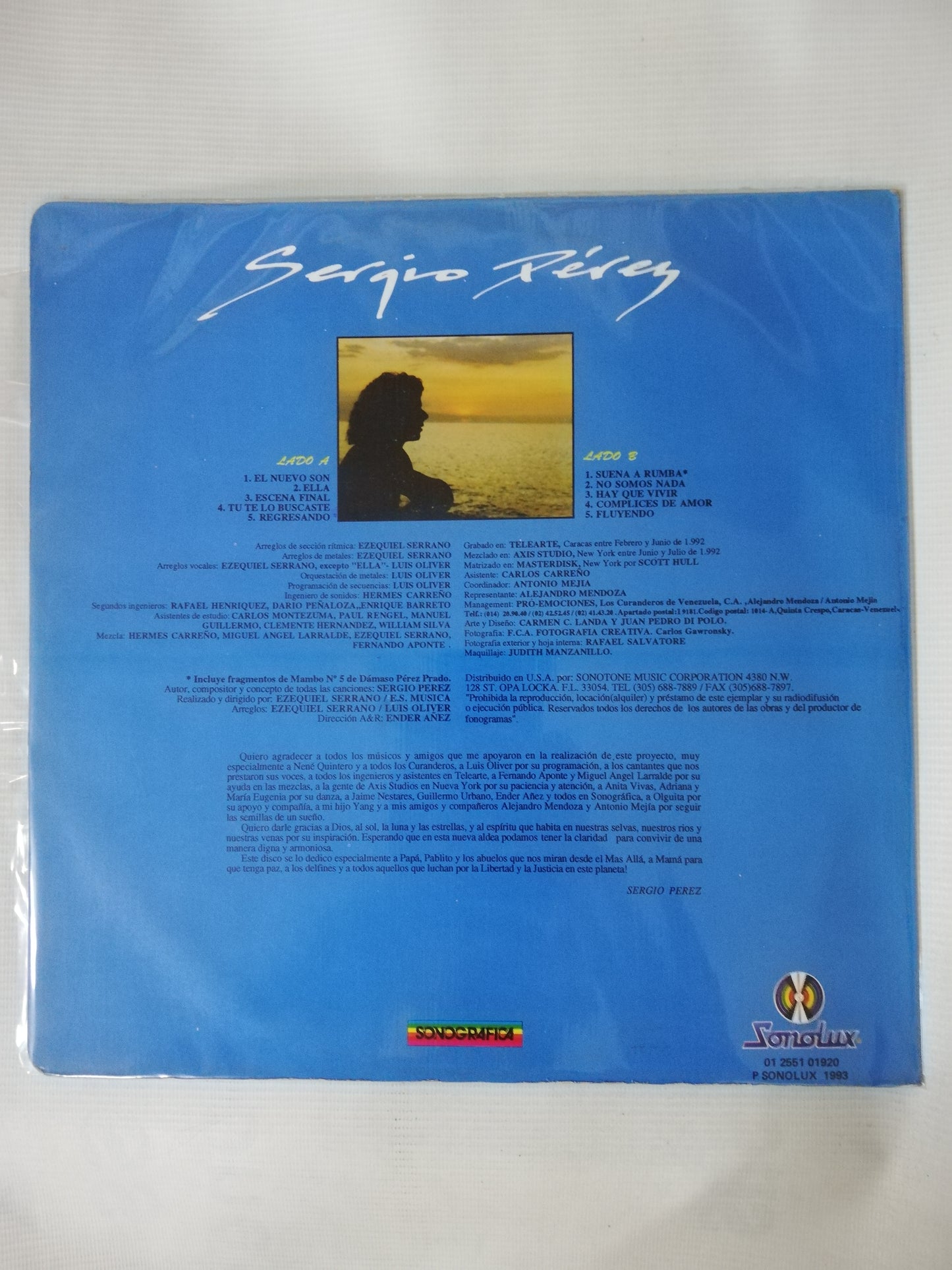 LP SERGIO PEREZ - HAY QUE VIVIR