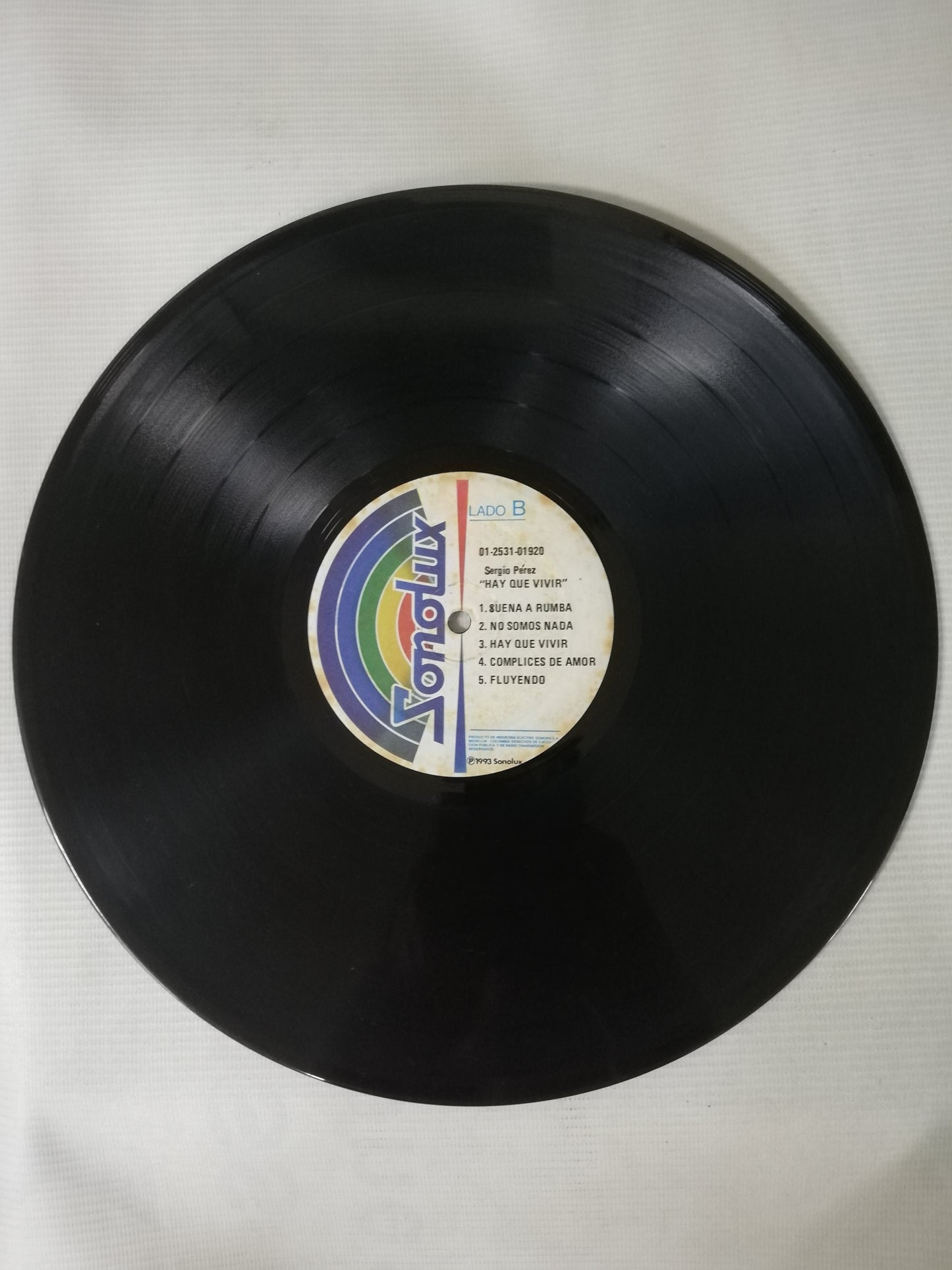 LP SERGIO PEREZ - HAY QUE VIVIR