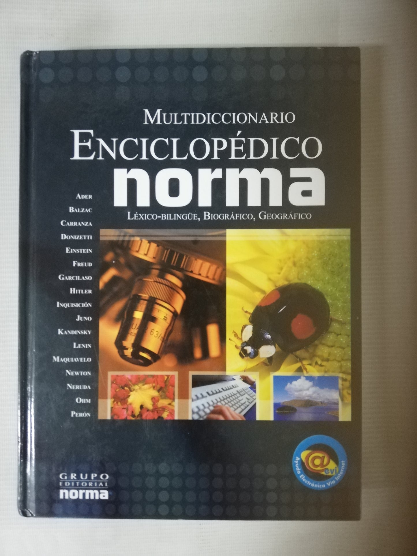 MULTIDICCIONARIO ENCICLOPÉDICO NORMA - LÉXICO-BILINGÜE, BIOGRÁFICO, GEOGRÁFICO - 3 TOMOS