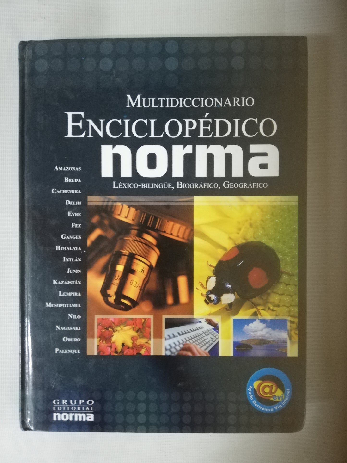 MULTIDICCIONARIO ENCICLOPÉDICO NORMA - LÉXICO-BILINGÜE, BIOGRÁFICO, GEOGRÁFICO - 3 TOMOS