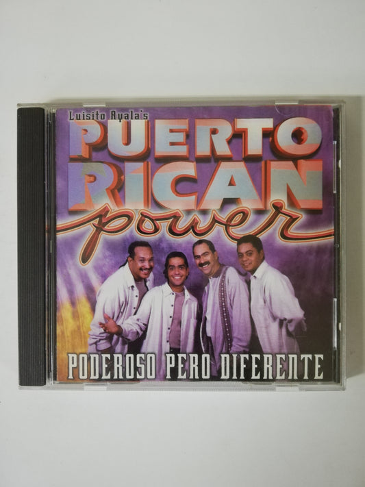 CD PUERTO RICAN POWER - PODEROSO PERO DIFERENTE