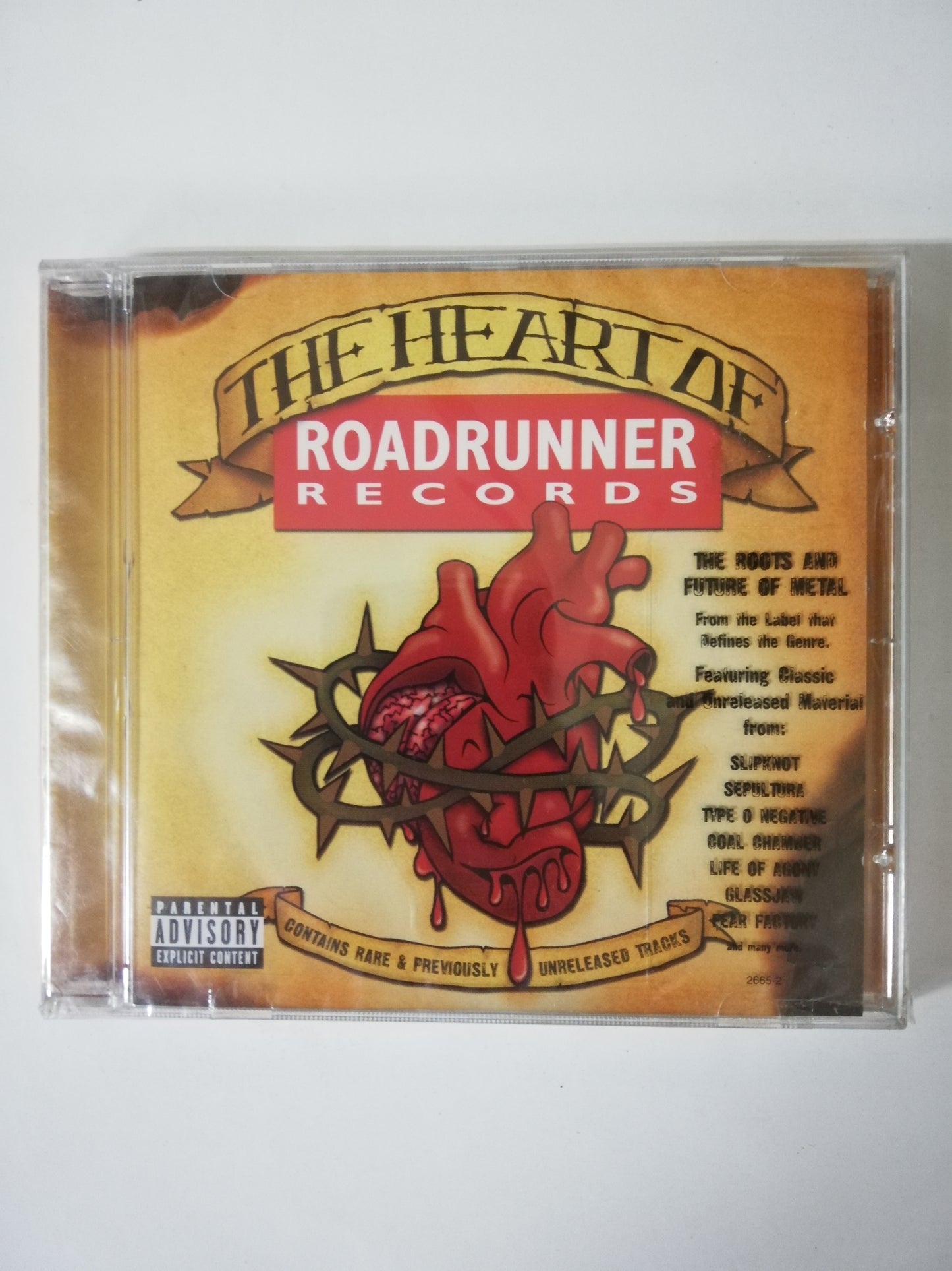 CD THE HEART OF ROADRUNNER RECORDS - THE ROOTS AND FUTURE OF METAL