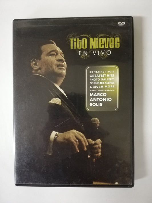 DVD TITO NIEVES - EN VIVO