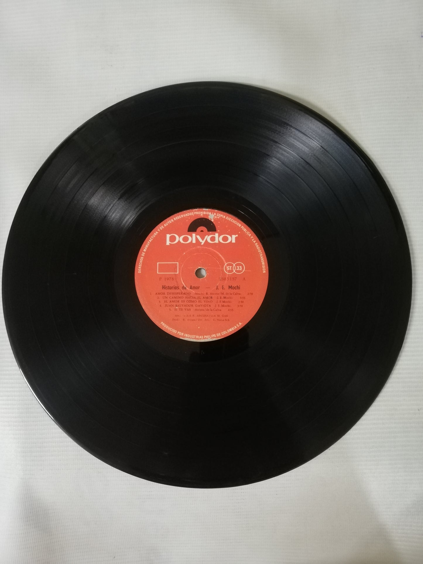 LP JUAN ERASMO MOCHI - HISTORIA DE AMOR