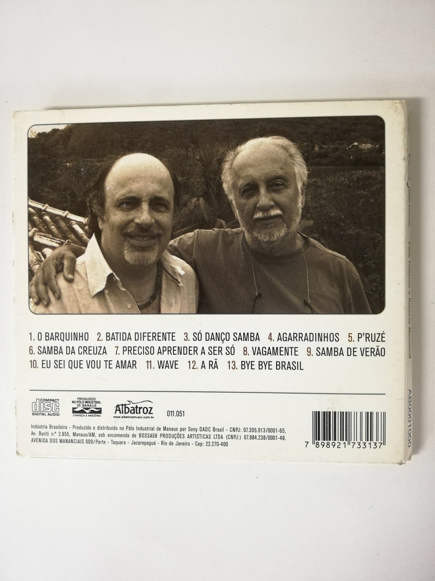 CD EDDY PALERMO & ROBERTO MENESCAL - BOSSA JAM SESSION