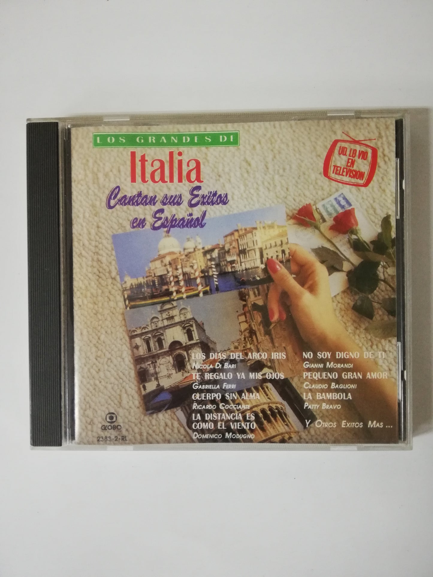 CD LOS GRANDES DE ITALIA CANTAN SUS EXITOS EN ESPAÑOL - VARIOS INTÉRPRETES