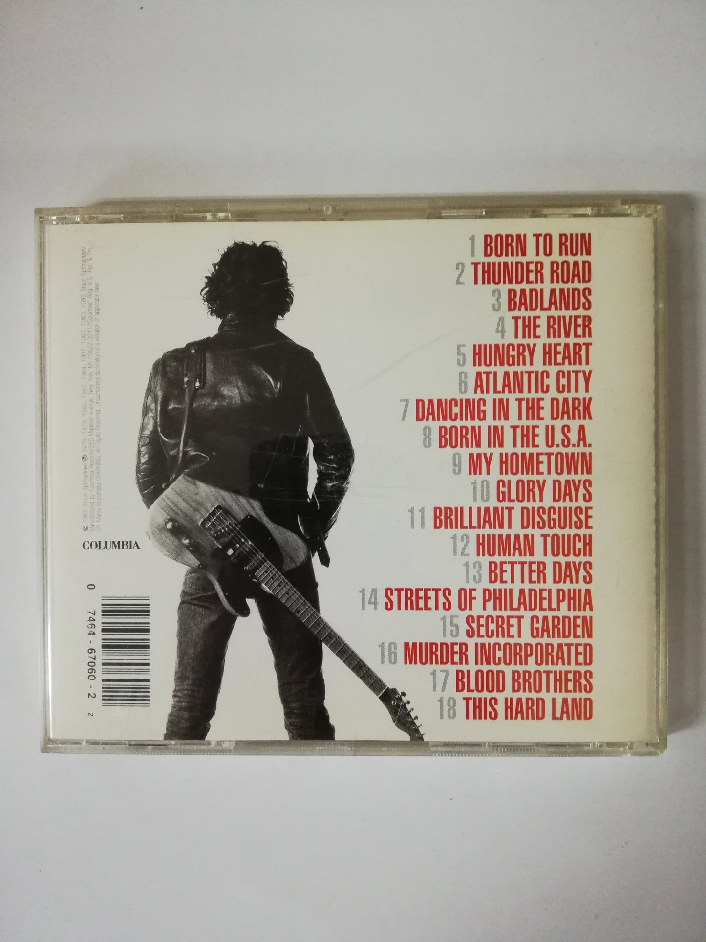 CD BRUCE SPRINGSTEEN - GREATEST HITS
