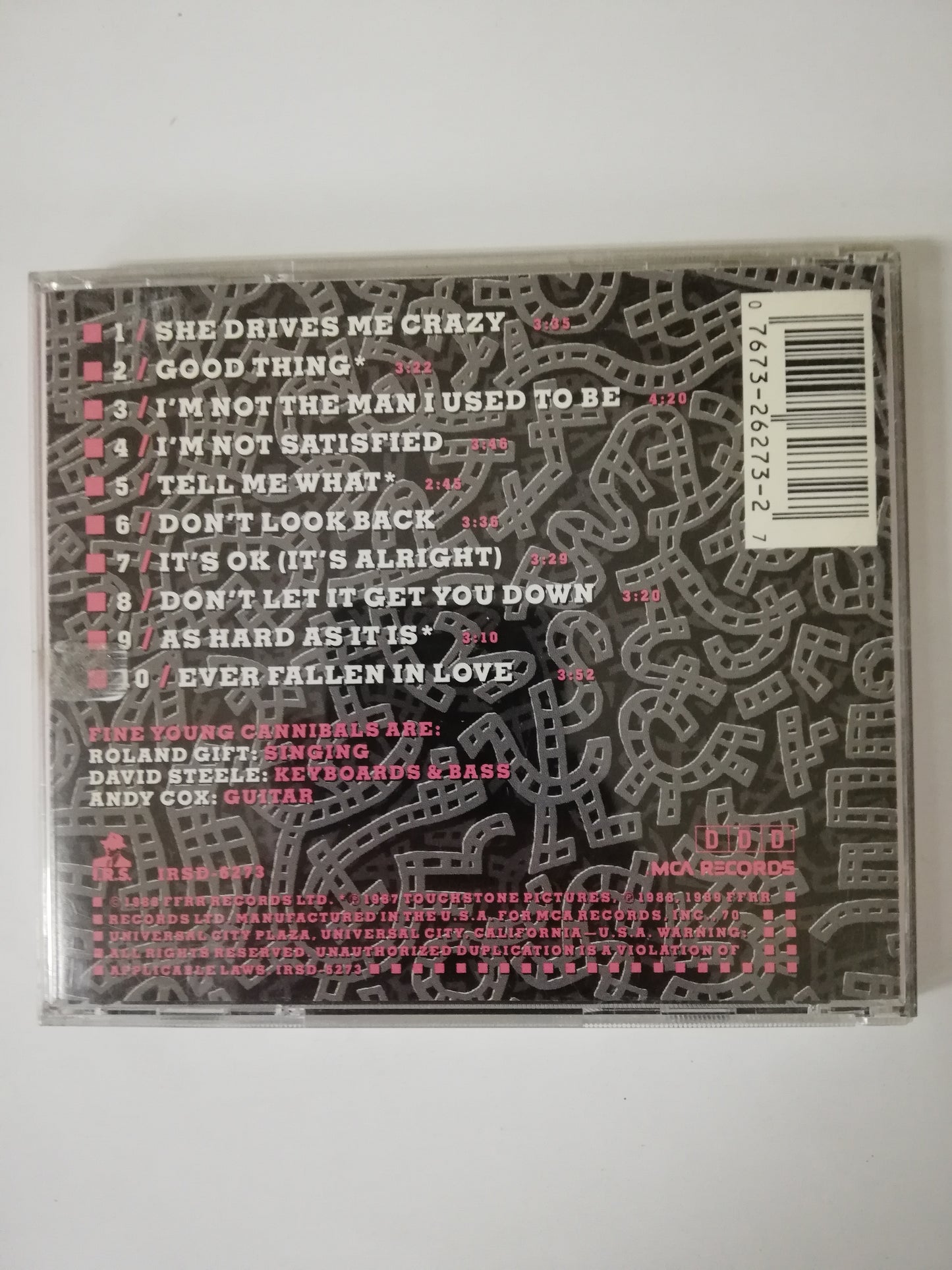 CD FINE YOUNG CANNIBALS - THE RAW & THE COOKED