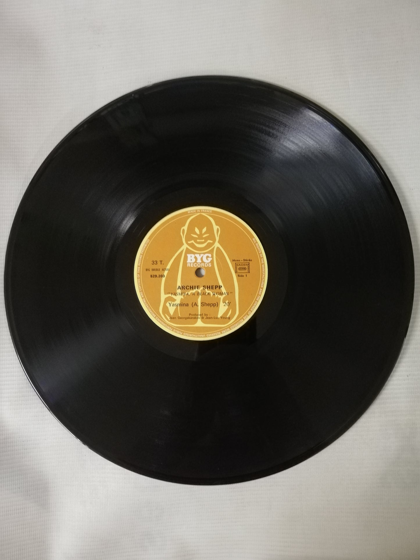 LP ARCHIE SHEPP - YASMINA, A BLACK WOMAN - LIVE AT THE PANAFRICAN FESTIVAL - VINYL X 2