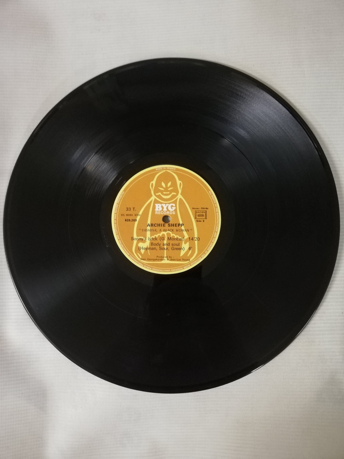 LP ARCHIE SHEPP - YASMINA, A BLACK WOMAN - LIVE AT THE PANAFRICAN FESTIVAL - VINYL X 2