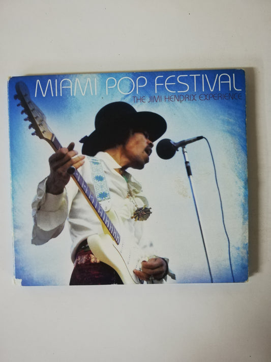 CD JIMI HENDRIX - THE JIMI HENDRIX MIAMI POP FESTIVAL