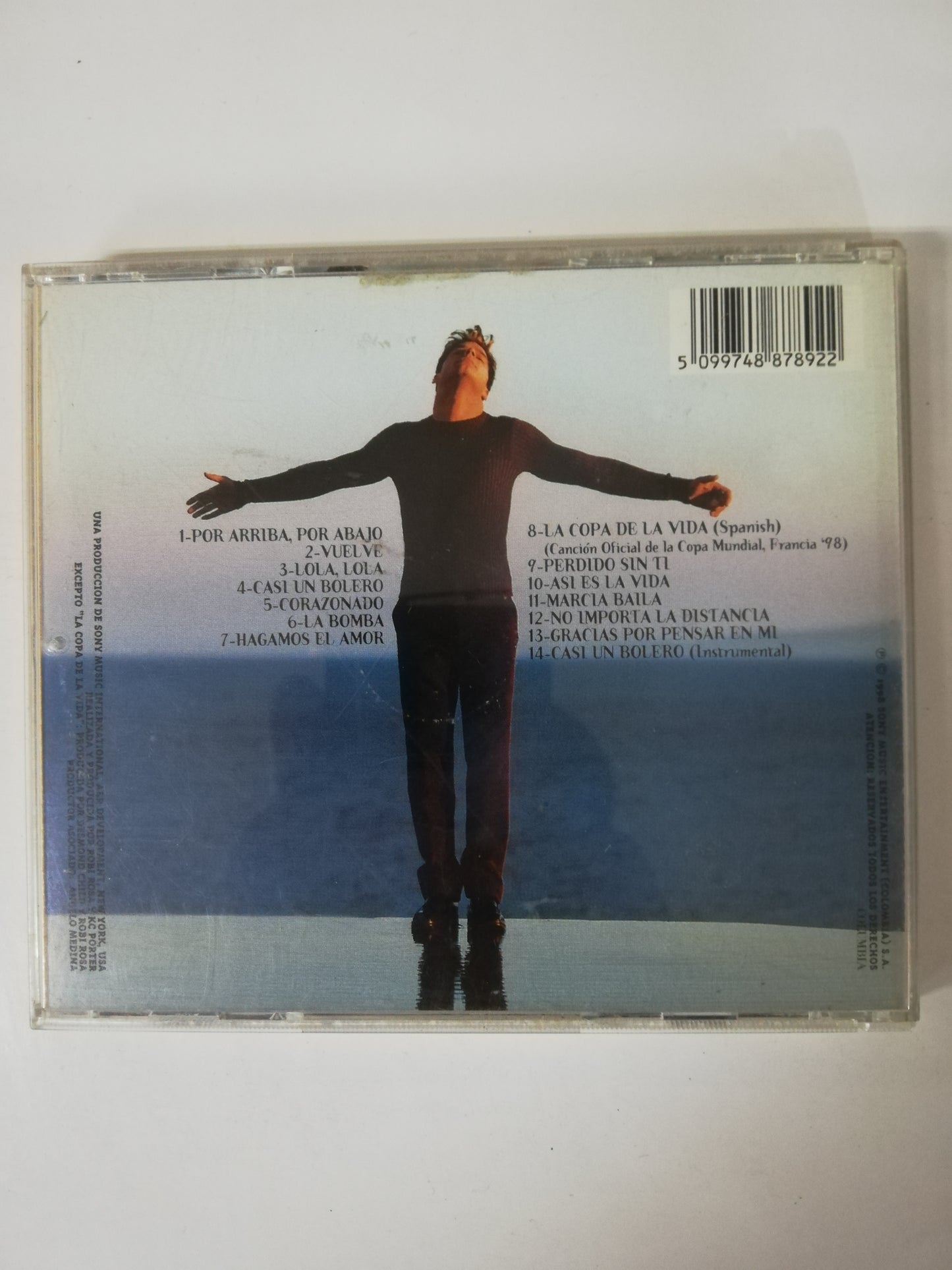 CD RICKY MARTIN - VUELVE