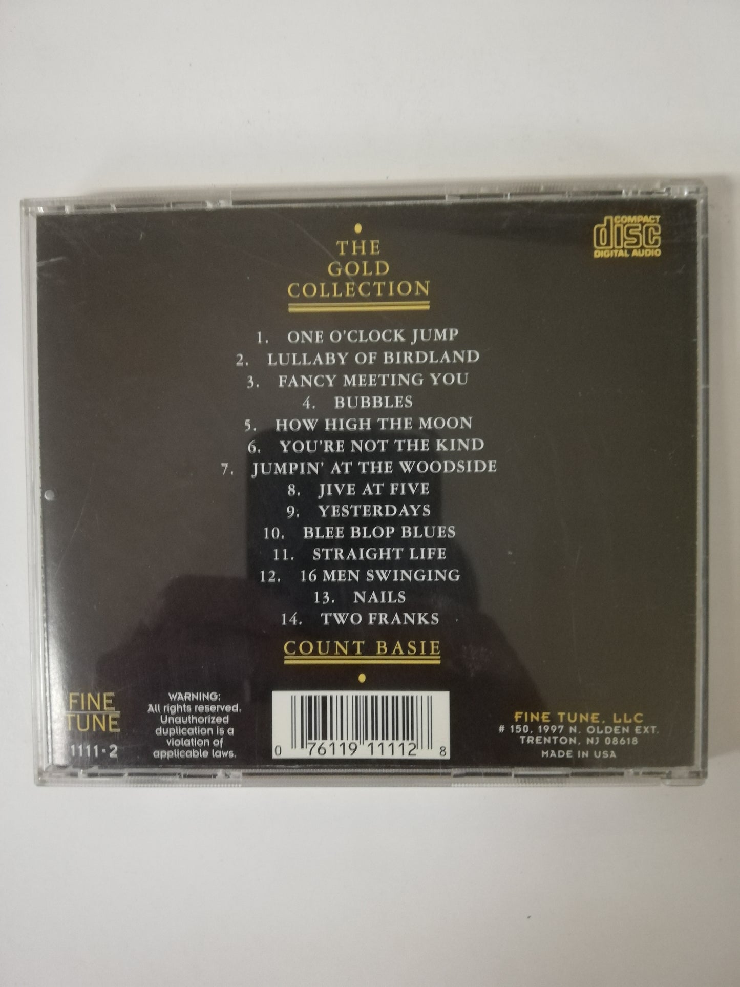 CD COUNT BASIE - THE GOLD COLLECTION
