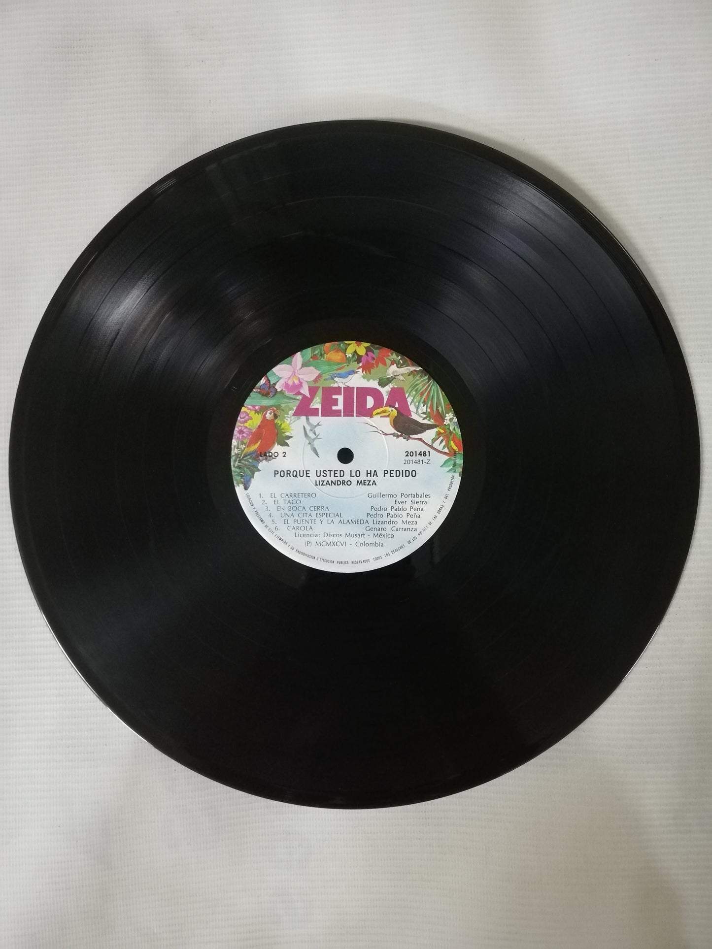 LP LISANDRO MEZA - PORQUE USTED LO HA PEDIDO