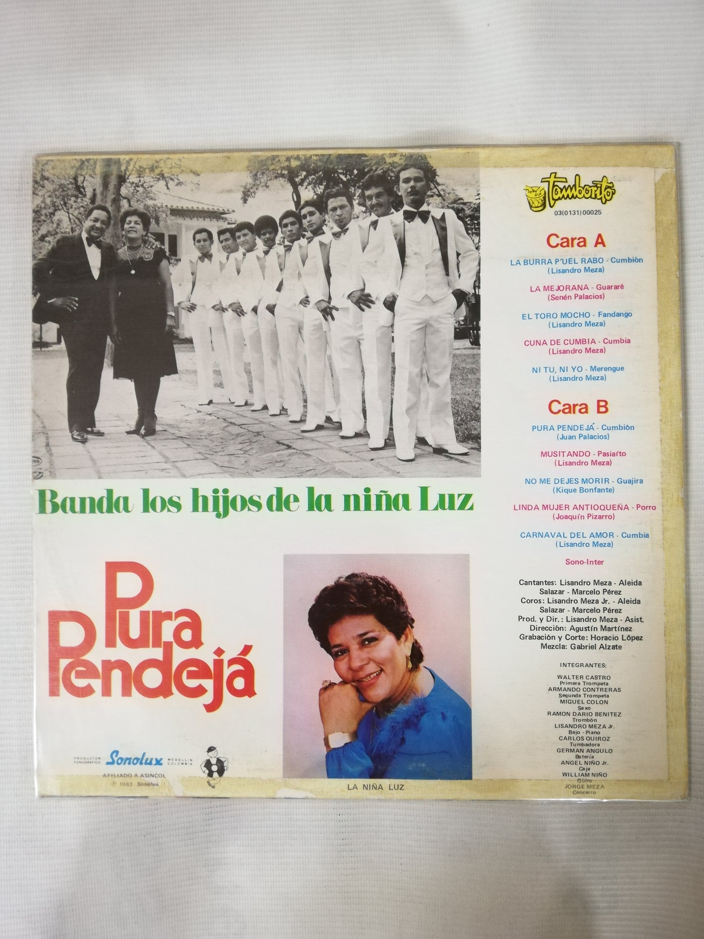 LP BANDA LOS HIJOS DE LA NIÑA LUZ - PURA PENDEJÁ