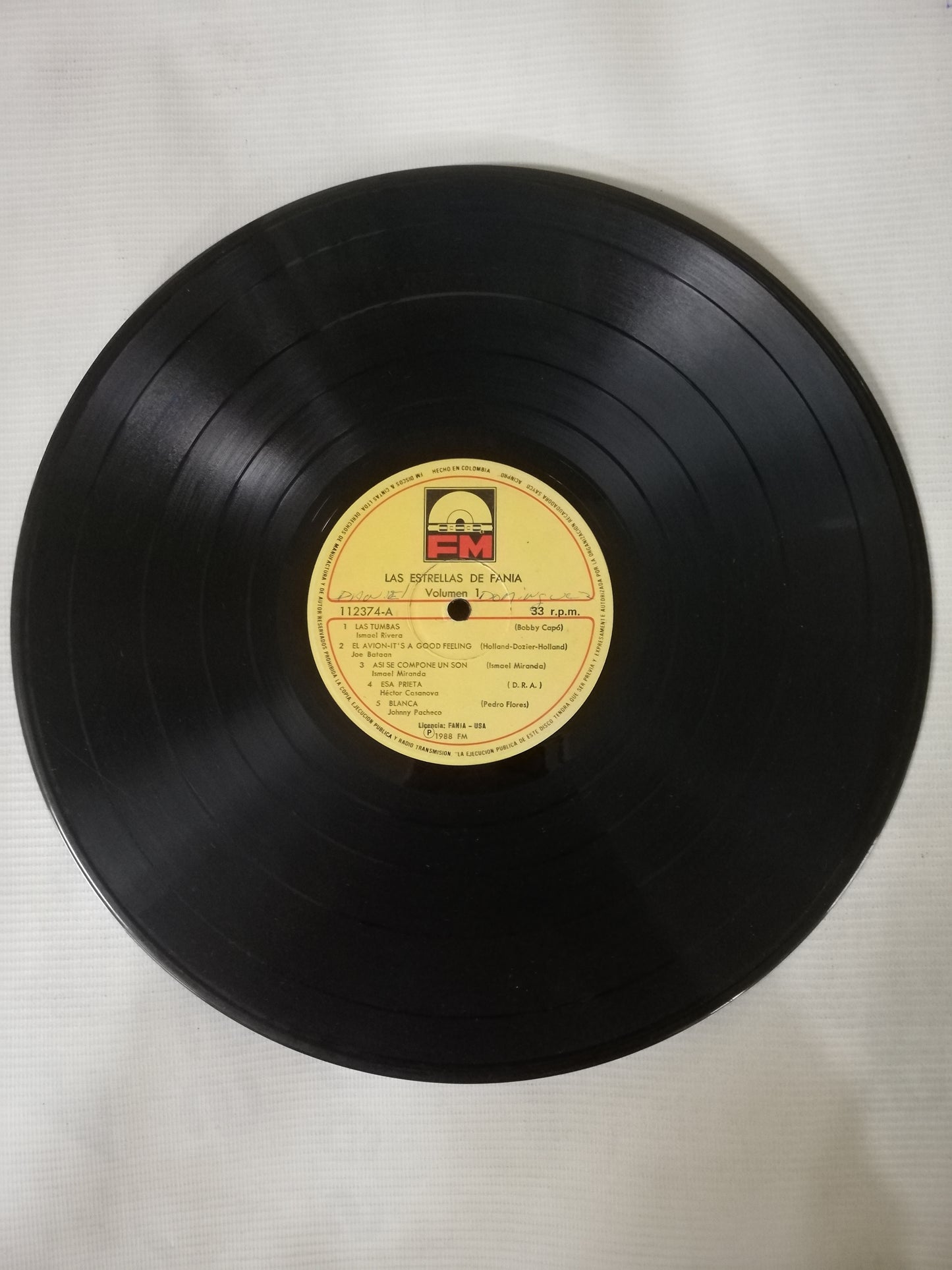 LP FANIA ALL STARS - LAS ESTRELLAS DE LA FANIA VOL. 1