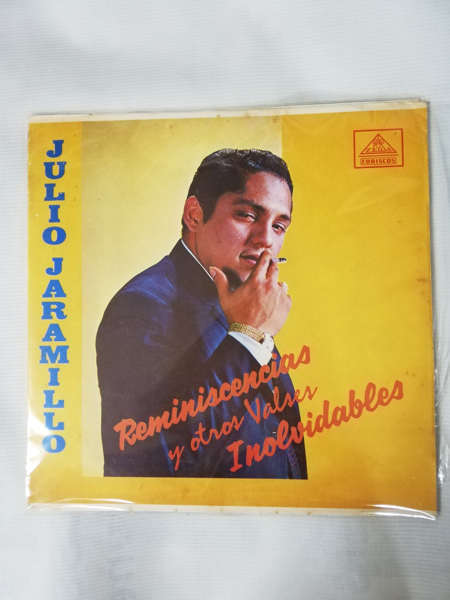 LP JULIO JARAMILLO - REMINISCENCIAS Y OTROS VALSES INOLVIDABLES