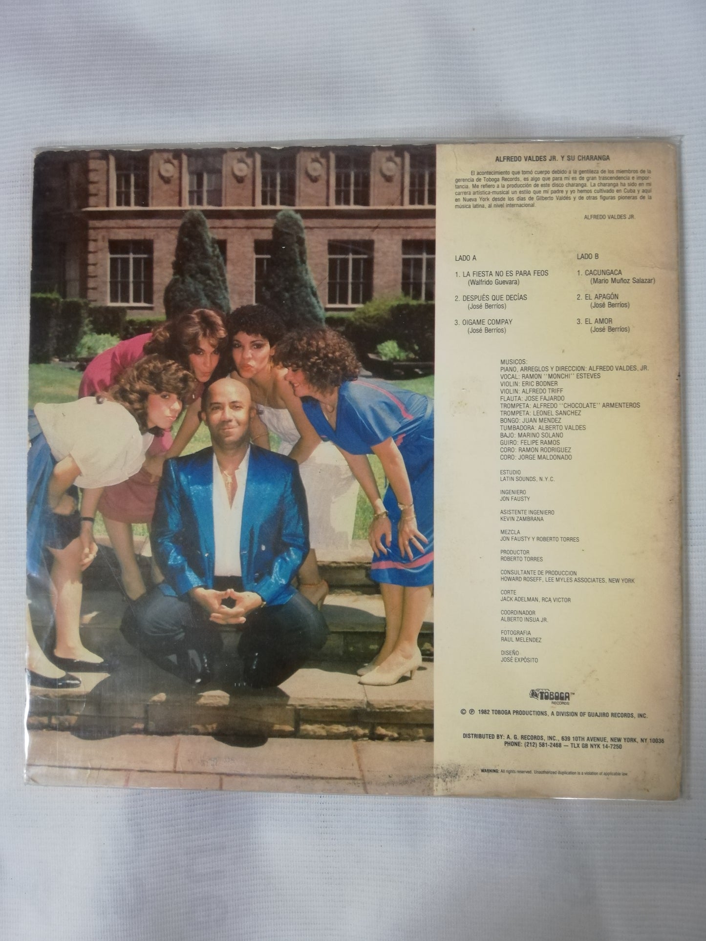 LP ALFREDO VALDES JR. Y SU CHARANGA - ALFREDO VALDES JR. Y SU CHARANGA
