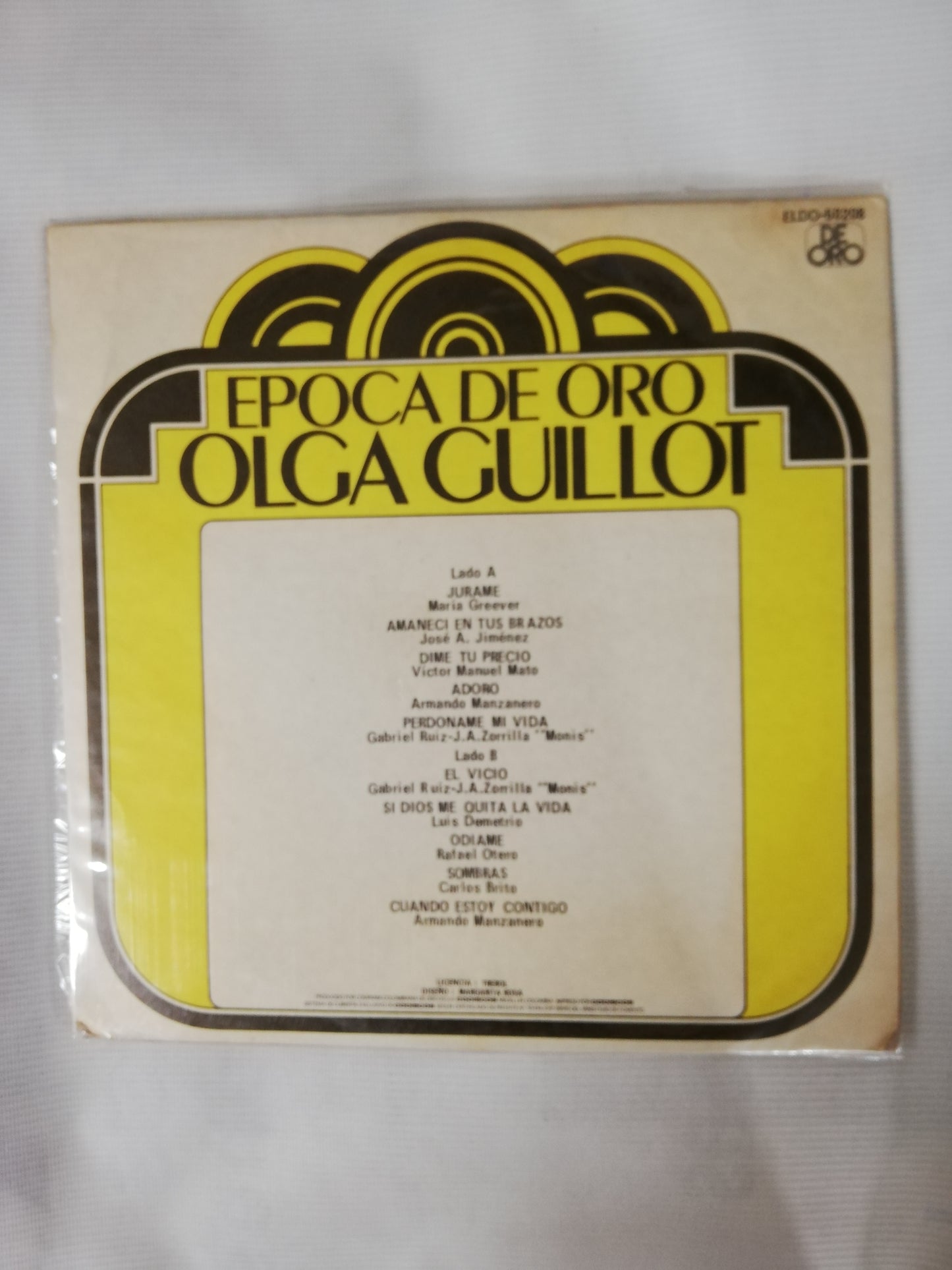 LP OLGA GUILLOT - EPOCA DE ORO