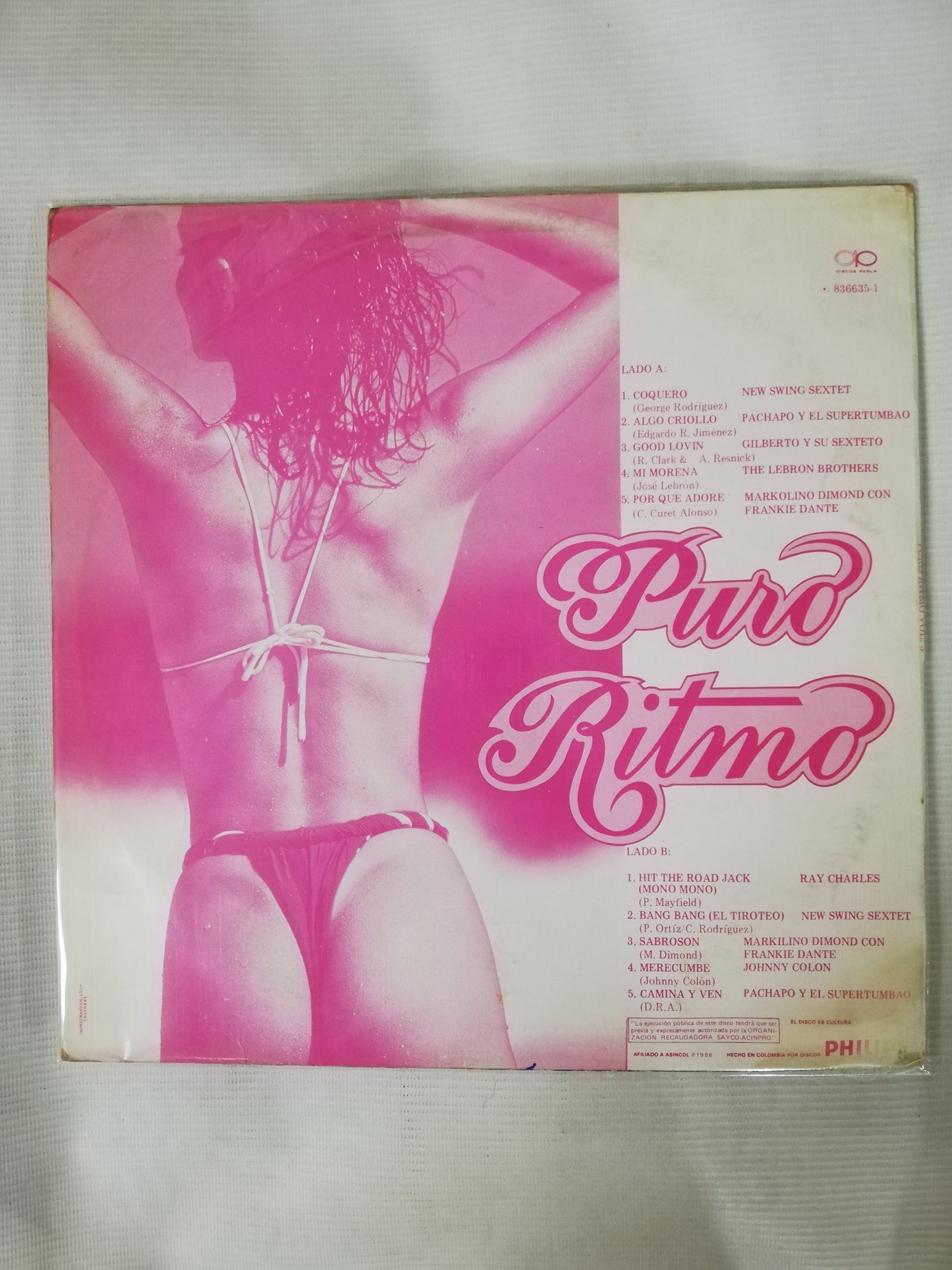 LP PURO RITMO - VARIOS INTÉRPRETES