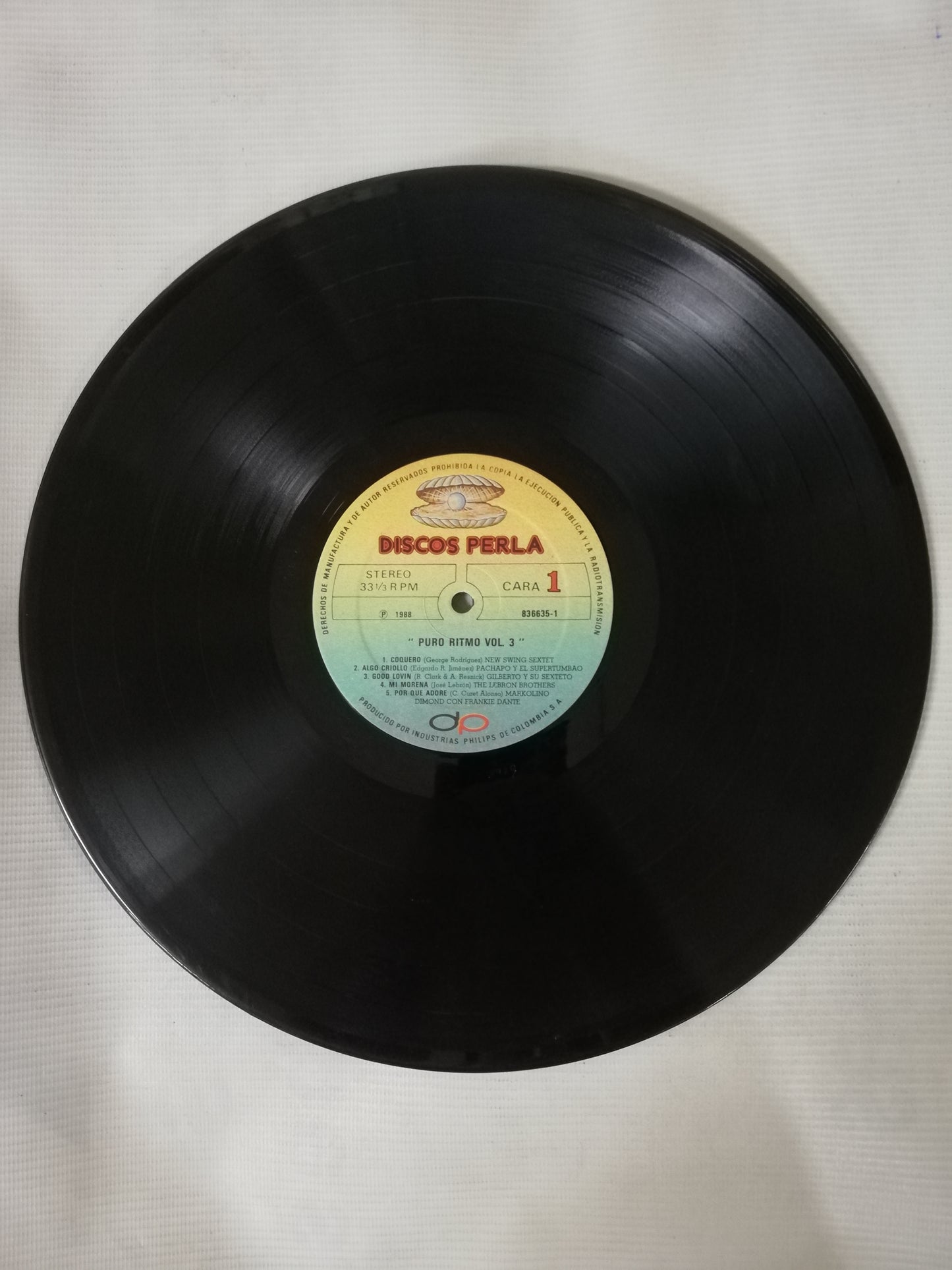 LP PURO RITMO - VARIOS INTÉRPRETES