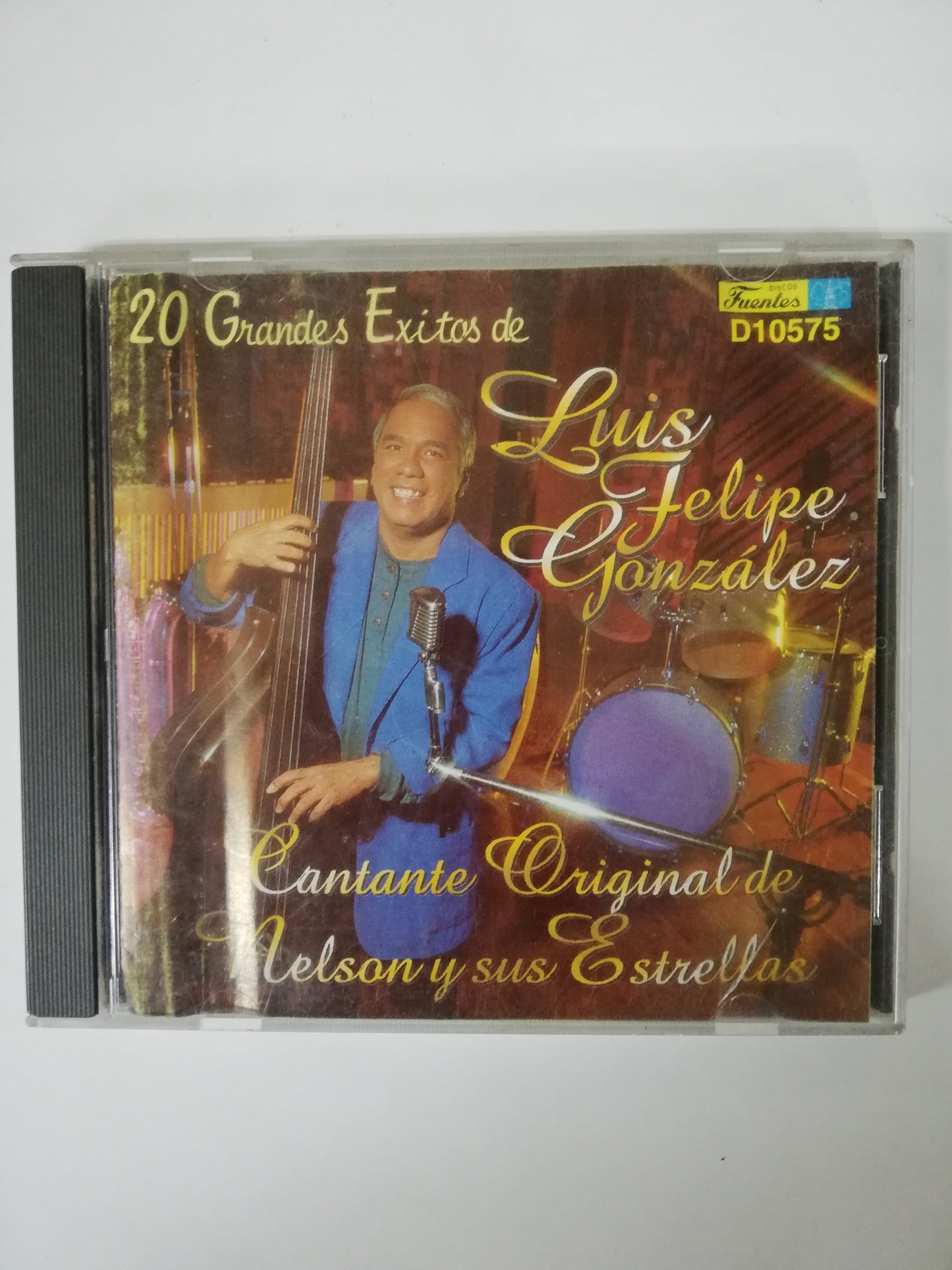 CD LUIS FELIPE GONZALEZ - 20 GRANDES EXITOS DE LUIS FELIPE GONZALEZ CANTANTE ORIGINAL DE NELSON Y SUS ESTRELLAS
