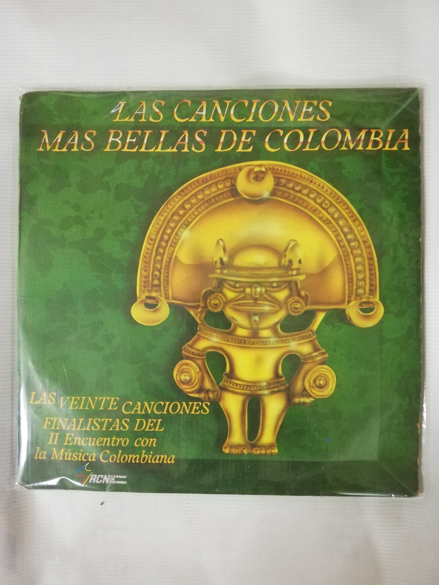 LAS CANCIONES MAS BELLAS DE COLOMBIA - LAS VEINTE CANCIONES FINALISTAS DEL II ENCUENTRO CON LA MÚSICA COLOMBIANA - VINYL X 2