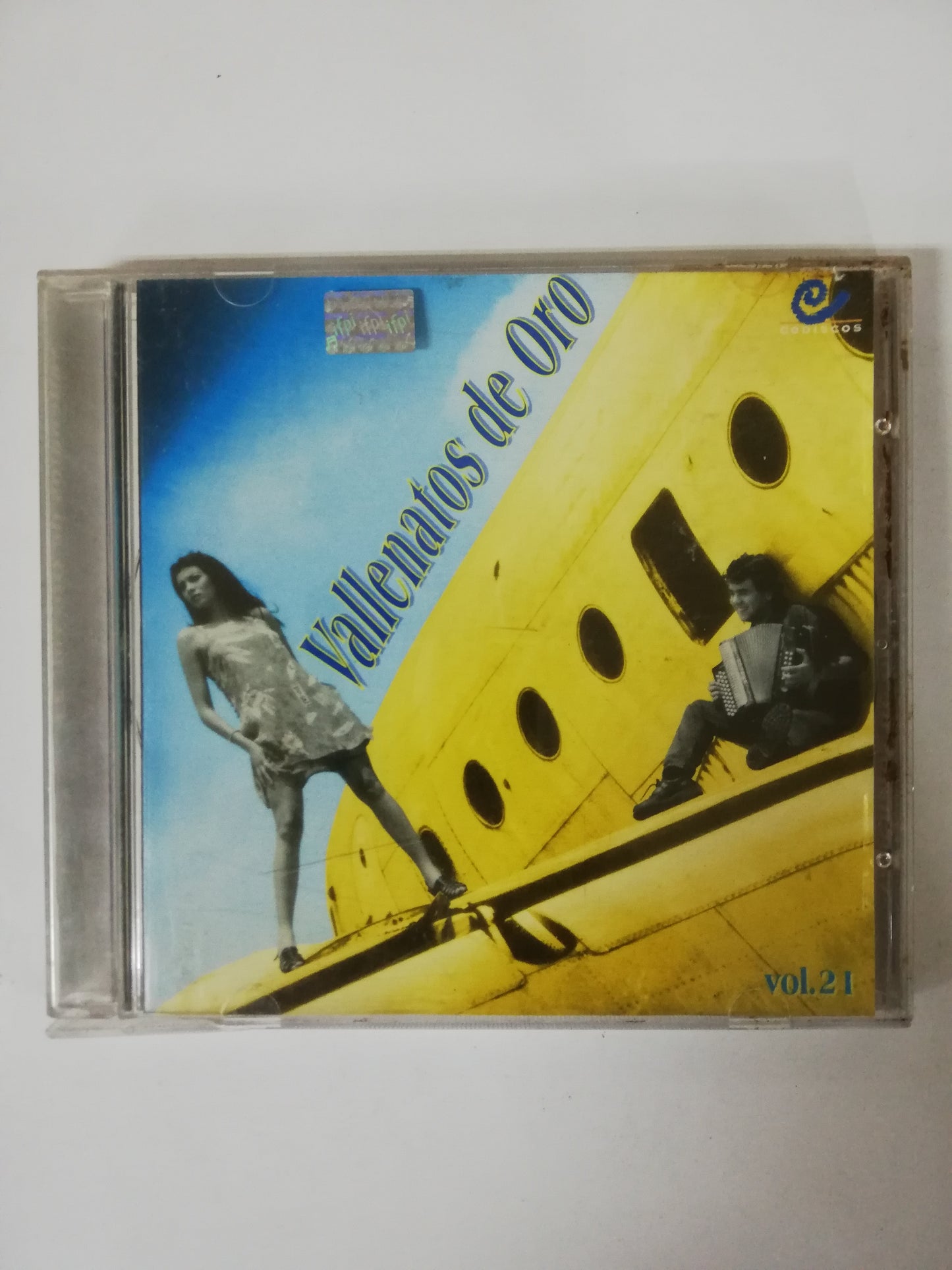 CD VALLENATOS DE ORO - VALLENATOS DE ORO VOL. 21