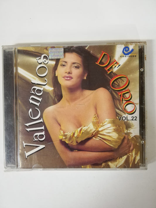 CD VALLENATOS DE ORO - VALLENATOS DE ORO VOL. 22
