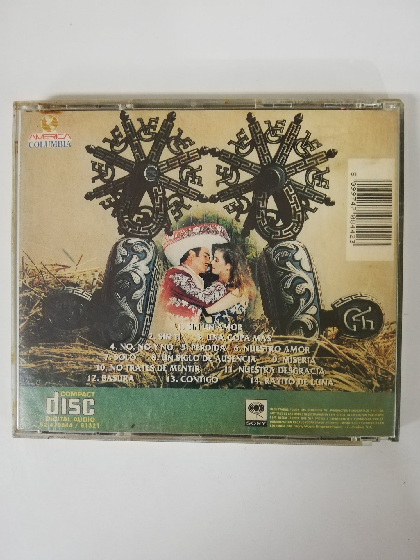 CD VICENTE FERNANDEZ - RECORDANDO A LOS PANCHOS
