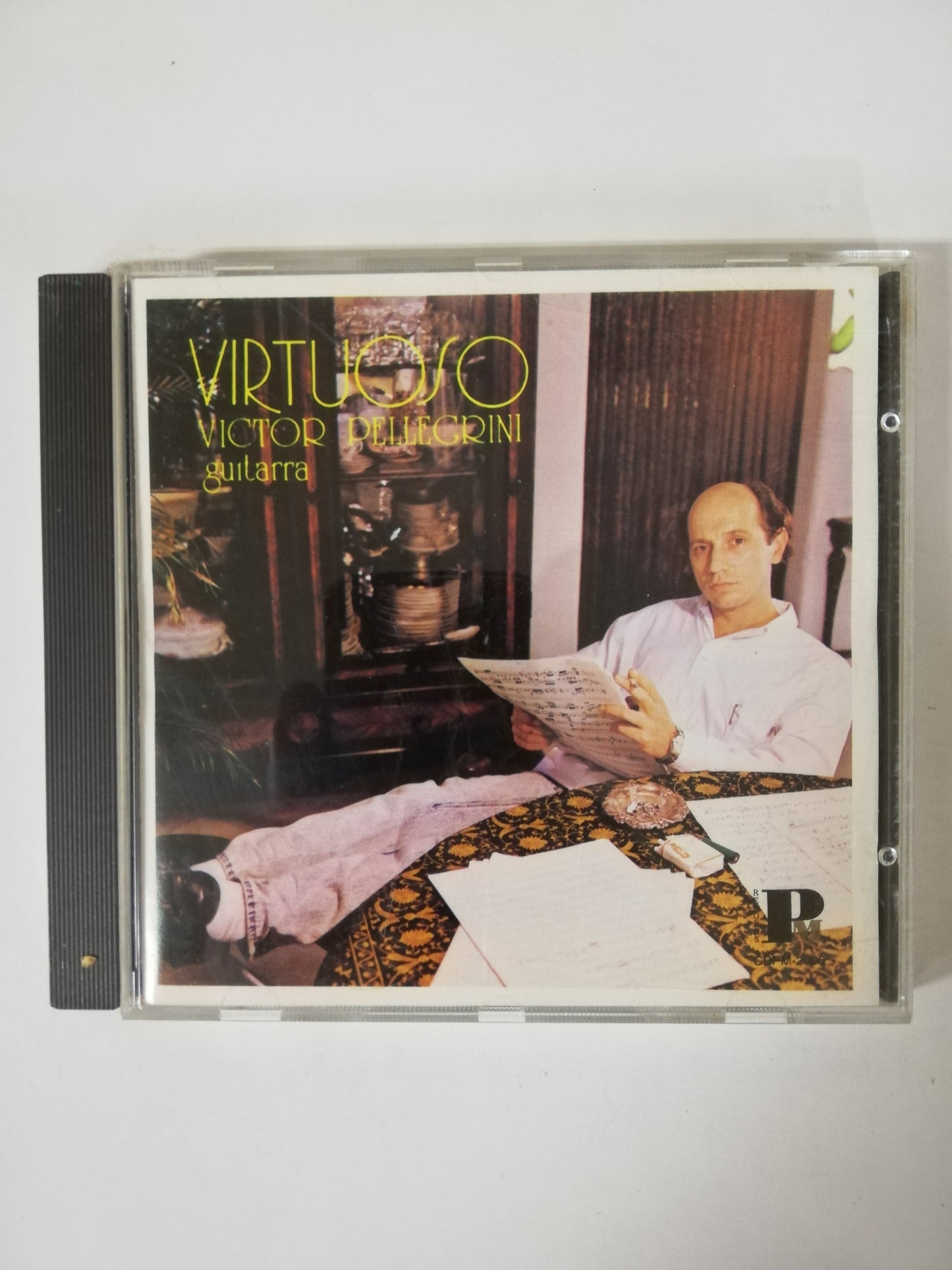 CD VICTOR PELLEGRINI ( GUITARRA ) - VIRTUOSO