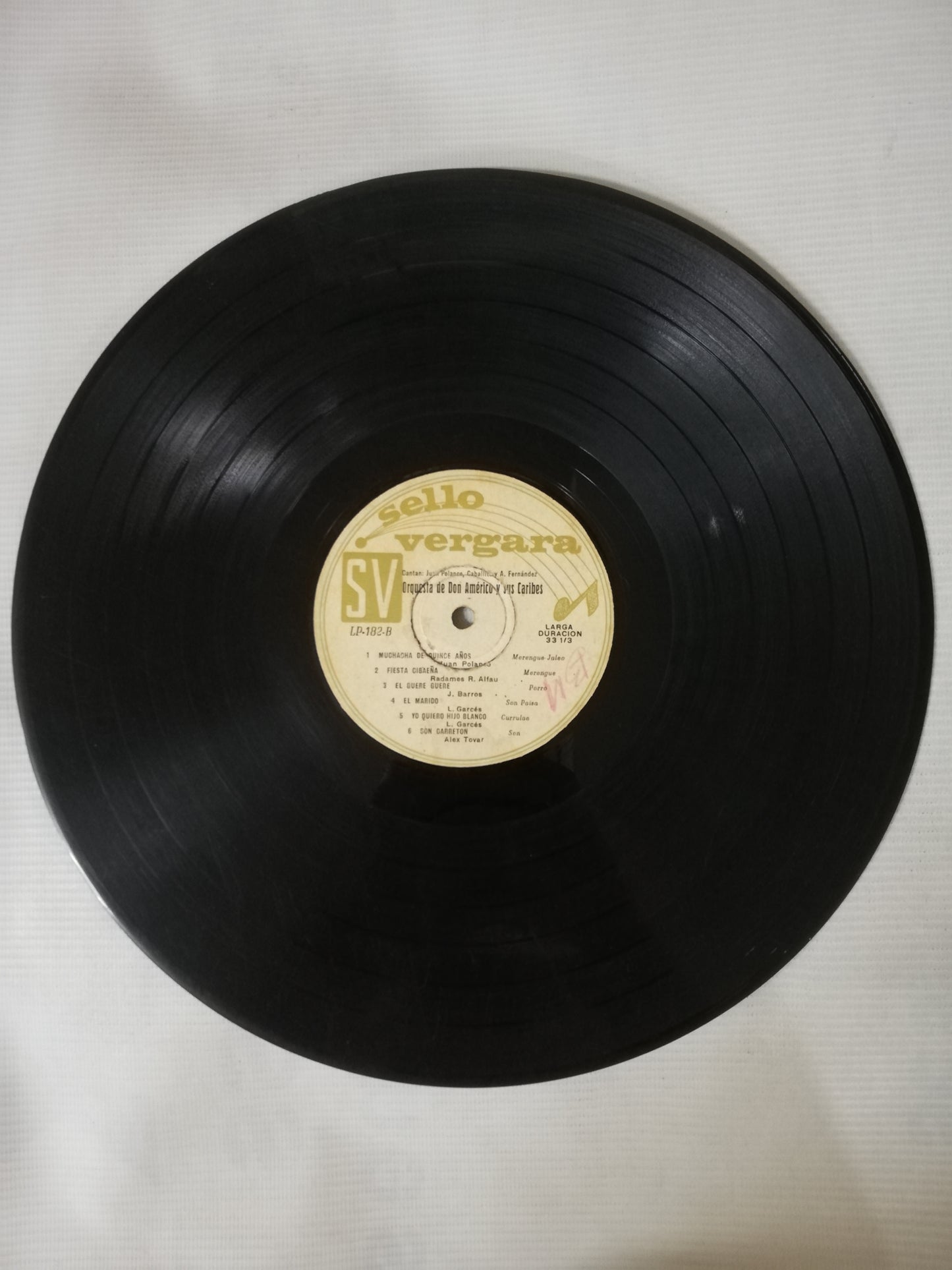 LP DON AMERICO Y SUS CARIBES - DE FIESTA...CON DON AMERICO Y SUS CARIBES