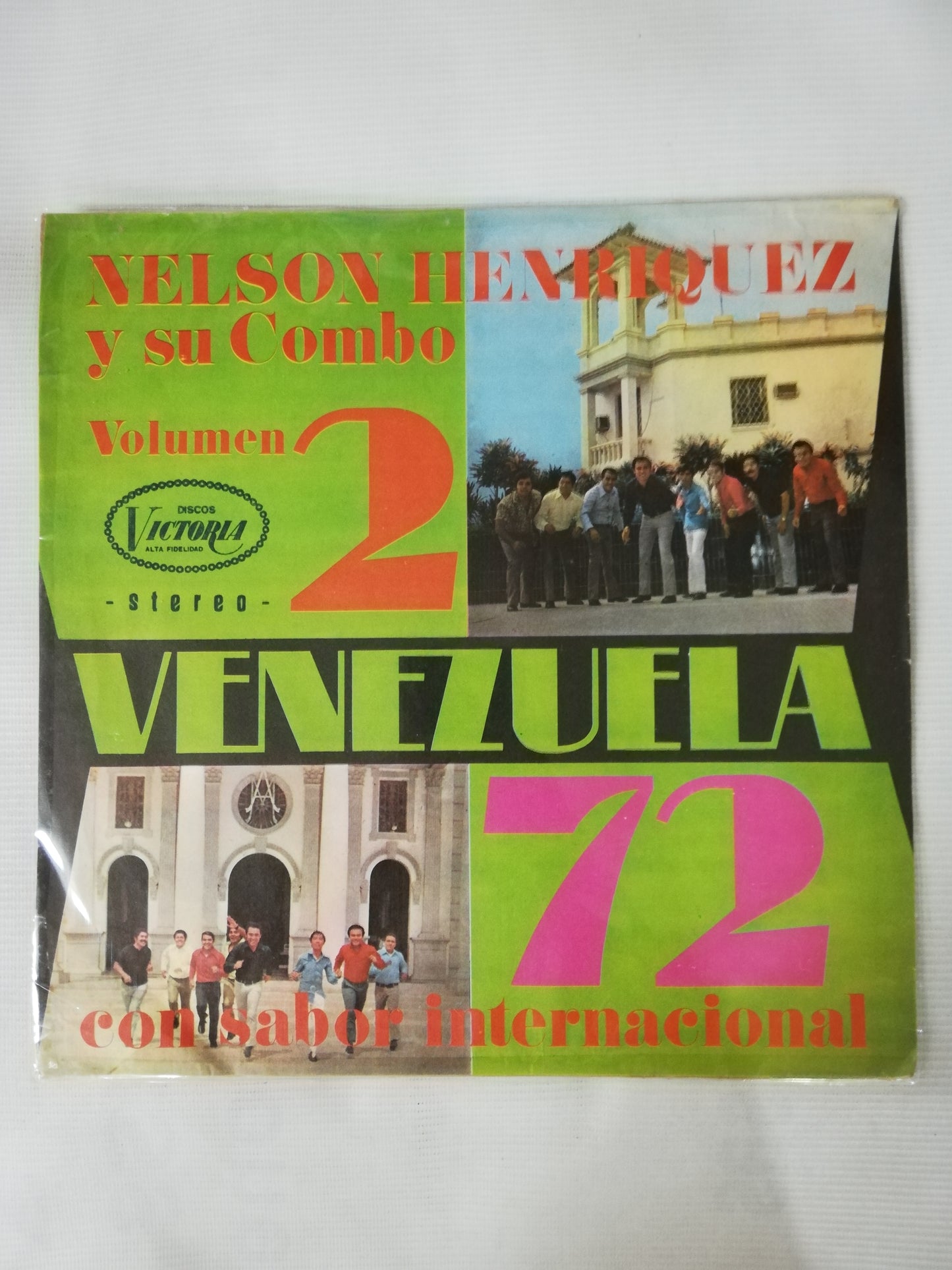 LP NELSON HENRIQUEZ Y SU COMBO - VENEZUELA 72 CON SABOR INTERNACIONAL VOL. 2
