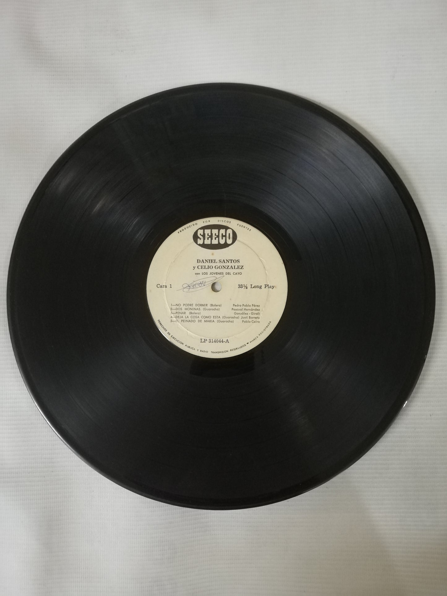 LP DANIEL SANTOS Y CELIO GONZALEZ - DANIEL SANTOS Y CELIO GONZALEZ CON LOS JOVENES DEL CAYO