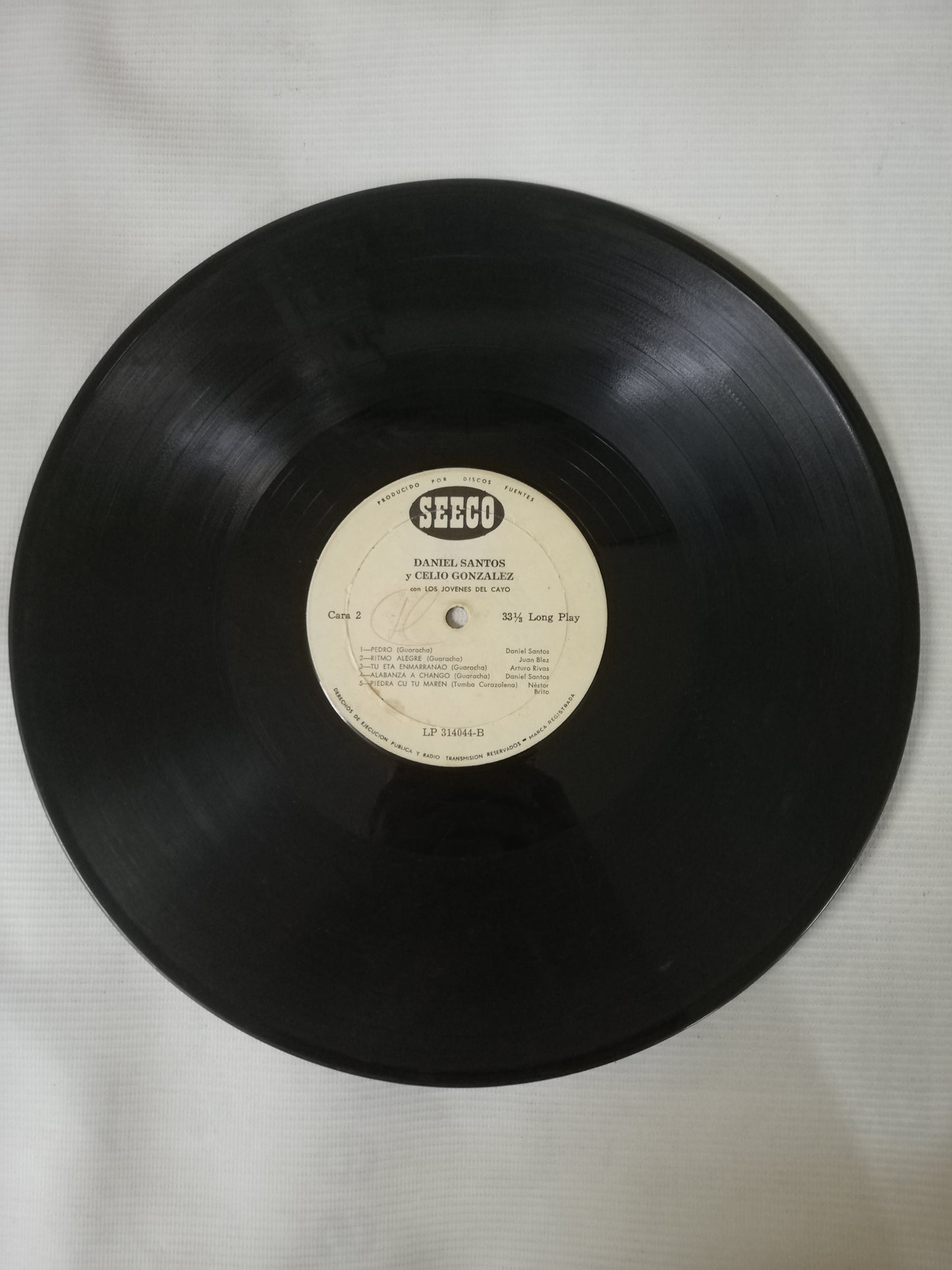 LP DANIEL SANTOS Y CELIO GONZALEZ - DANIEL SANTOS Y CELIO GONZALEZ CON LOS JOVENES DEL CAYO
