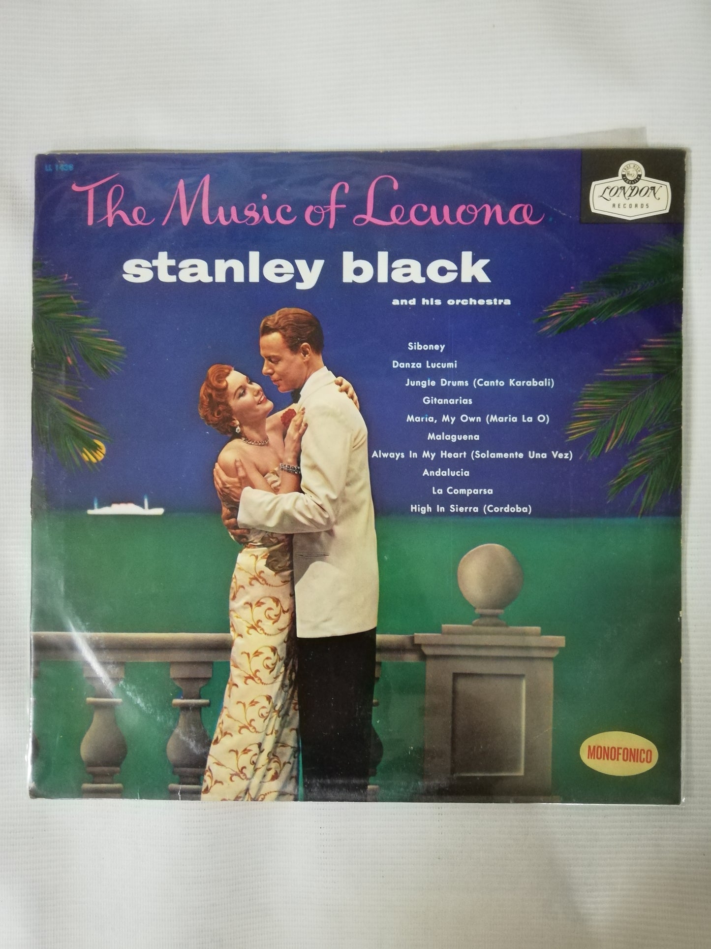 LP STANLEY BLACK AND HIS ORCHESTRA - THE MUSIC OF LECUONA